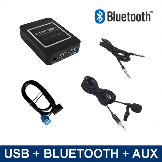 campagne Great Barrier Reef korting Bluetooth / USB / AUX interface / audio adapter voor Renault autoradio's  (MN-BUA-REN8)