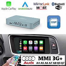 Audi CarPlay / Android Auto / Mirrorlink DSP Interface for Audi A4 A5 A6 A7 A8 Q5 Q7 with MMI 3G and 3G+ (MOST)