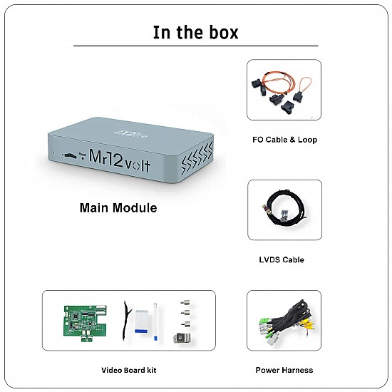 CarPlay & Android Auto / Mirrorlink Interface with DSP for Jaguar XF XFR XKR