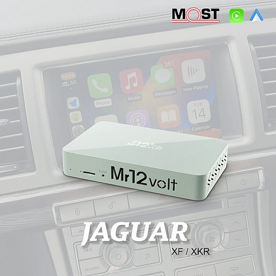 CarPlay & Android Auto / Mirrorlink Interface met DSP voor Jaguar XF XFR XKR