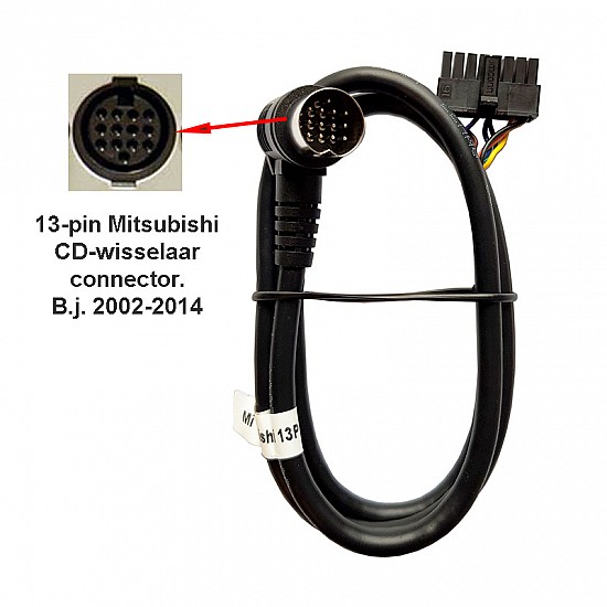 Bluetooth streaming + hands-free car kit, USB, AUX interface / audio adapter for Mitsubishi car radios